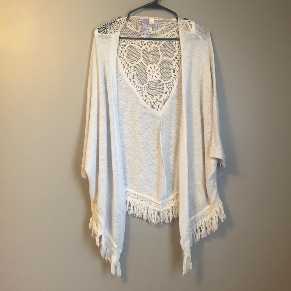 Alya Cream Cardigan